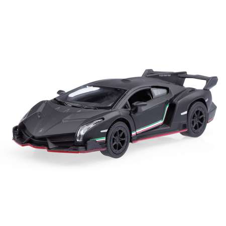 Модель KINSMART Ламборджини Veneno 1:36 черная