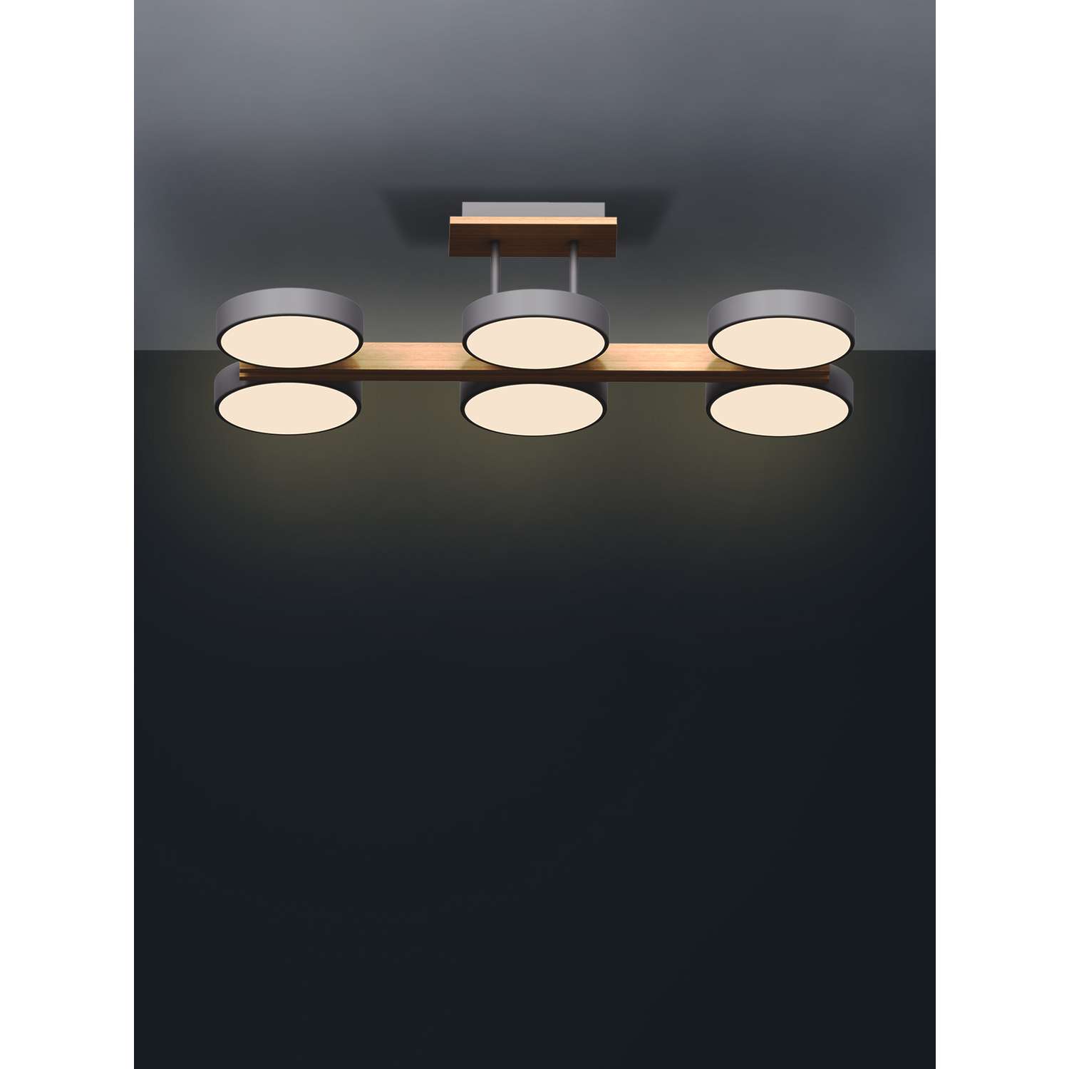 Светодиодный светильник Wedo Light потолочный 108W серый LED - фото 6
