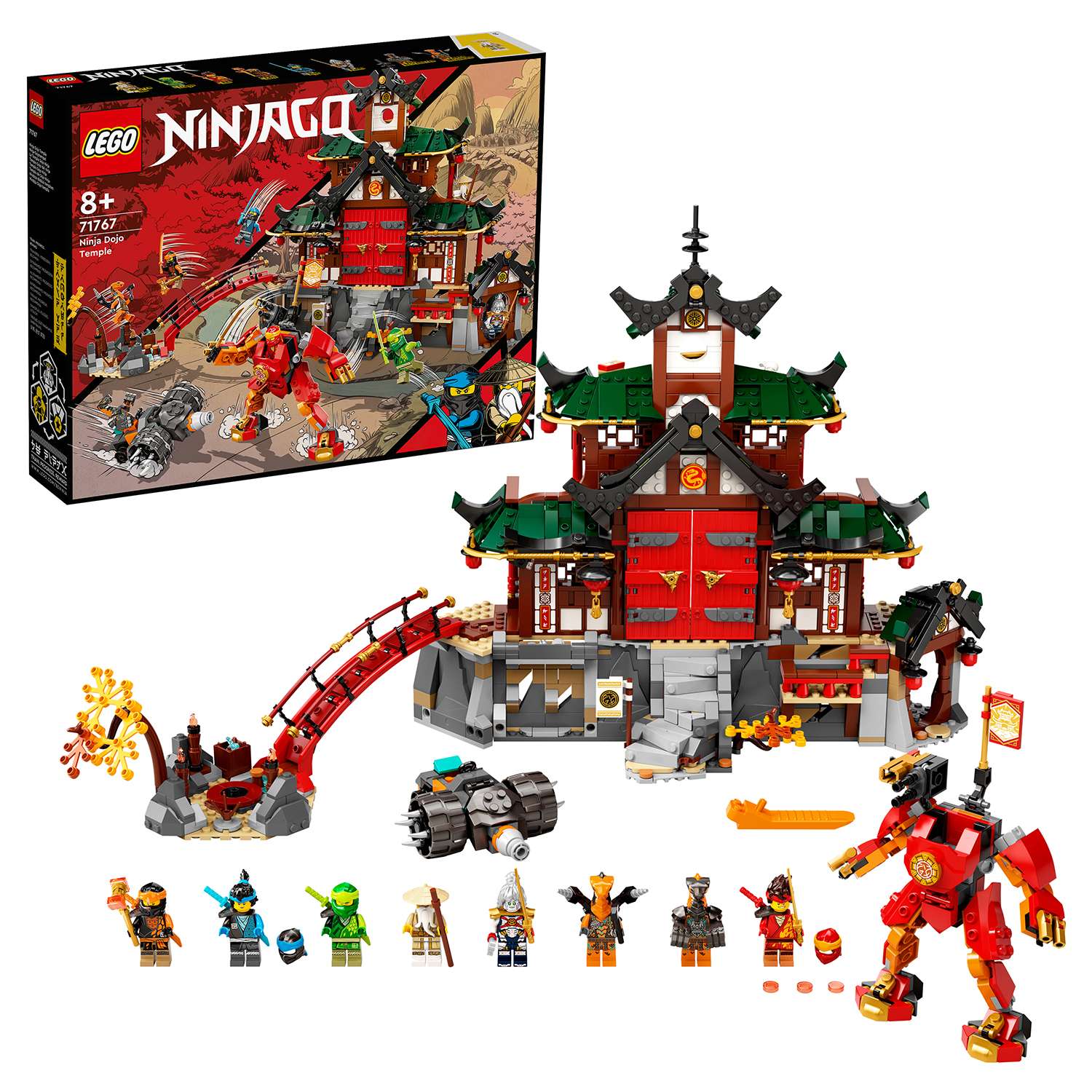 Конструктор LEGO Ninjago Храм додзё ниндзя 71767 - фото 1