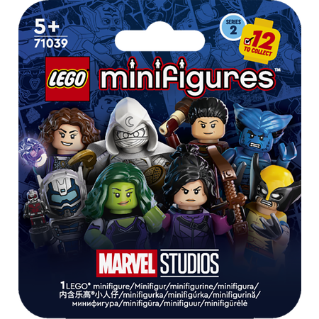 Конструктор LEGO Minifigures серия Марвел 2 блочный