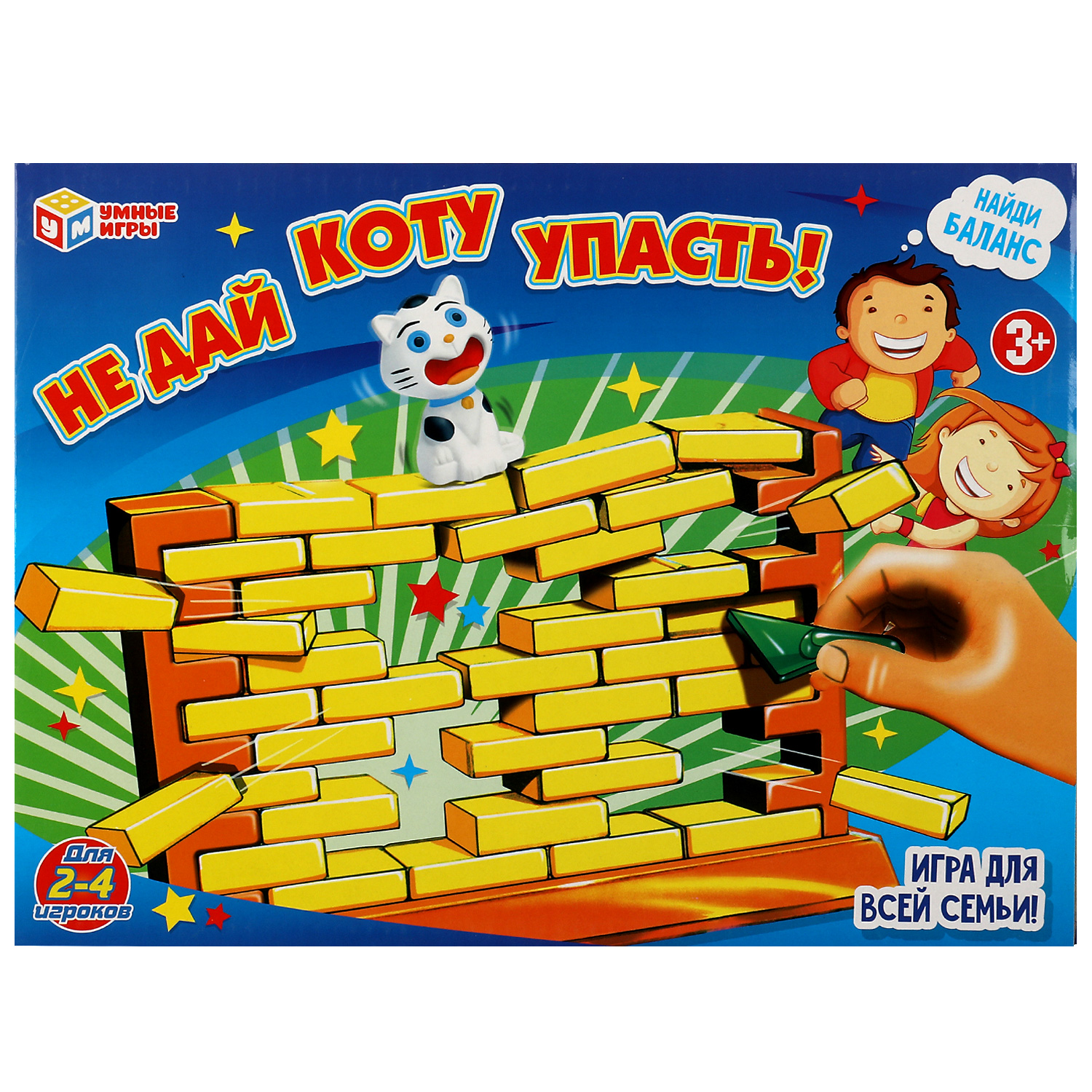 Настольная игра Умные игры Не дай коту упасть