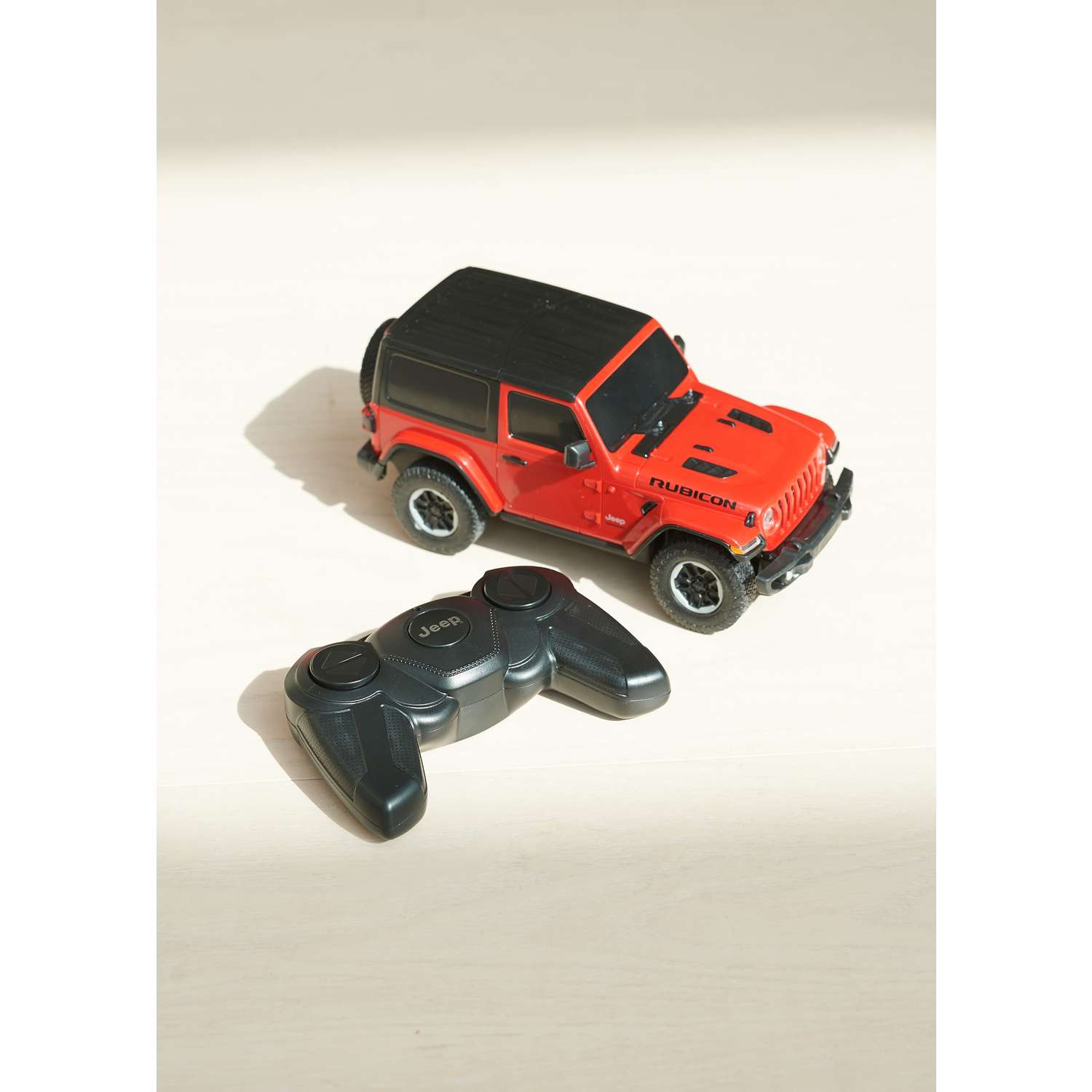 Машина Rastar РУ 1:24 Jeep Wrangler Rubicon Красная 79500-R - фото 10