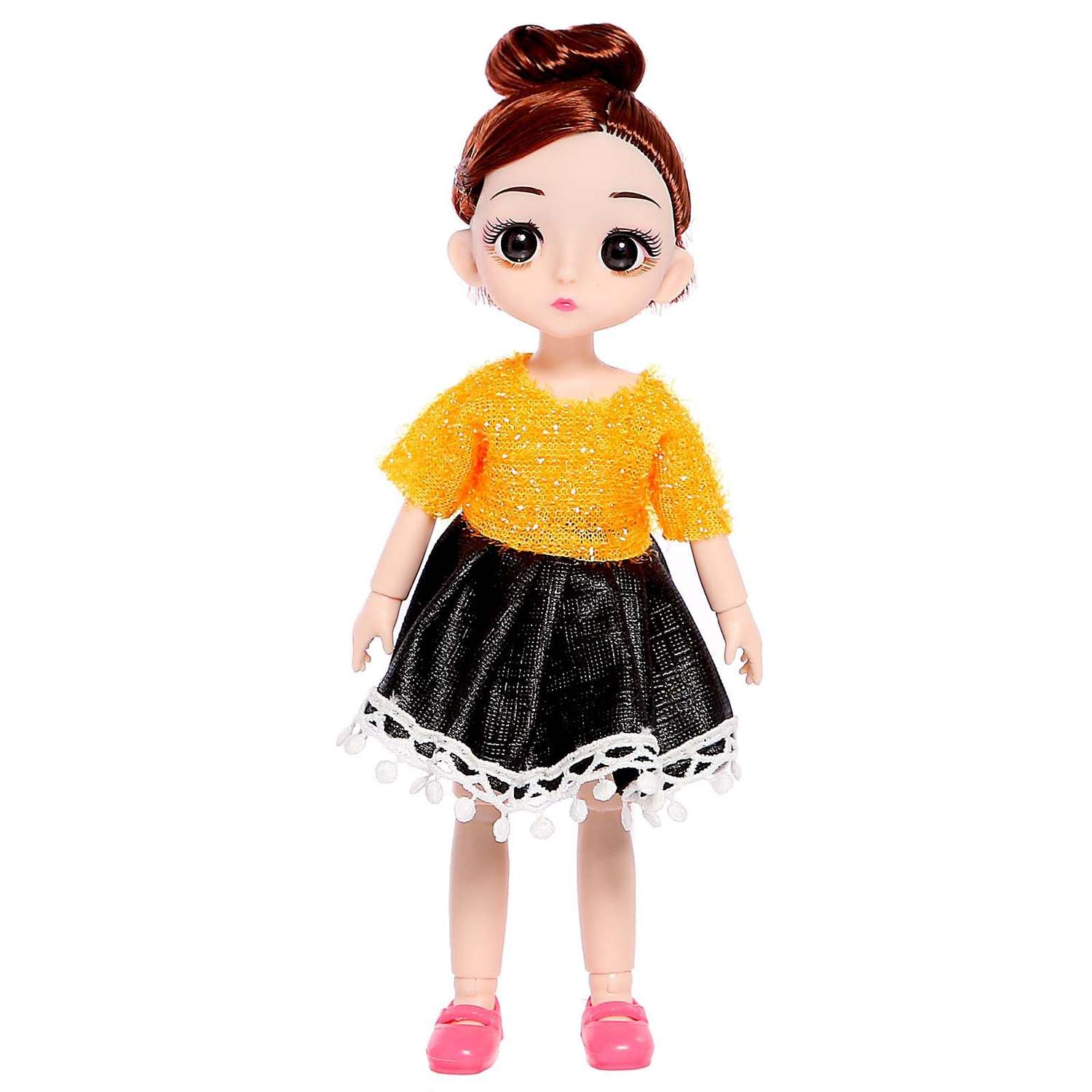 Кукла Лиза в платье в ассортименте 7145643 - фото 1
