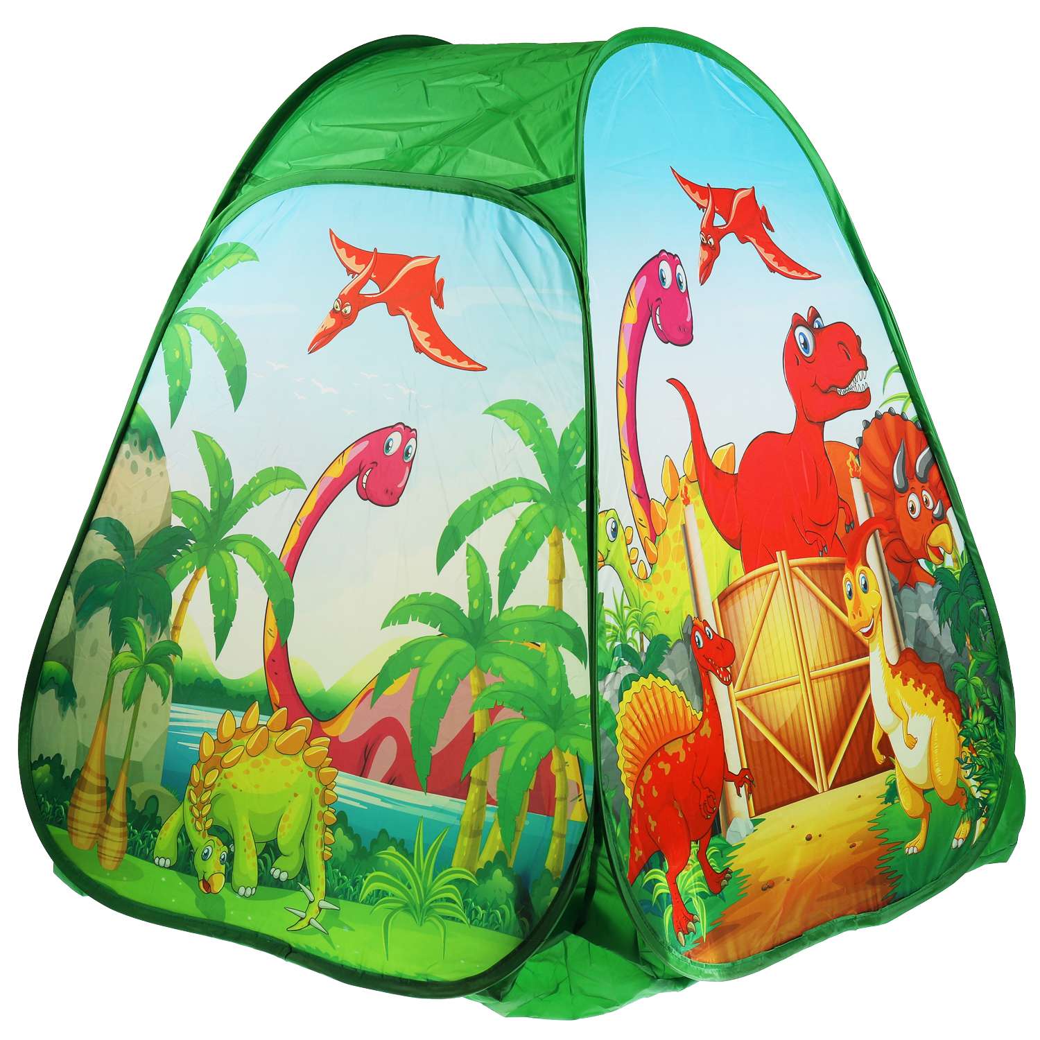 Палатка детская игровая Играем Вместе Динозавры - фото 2