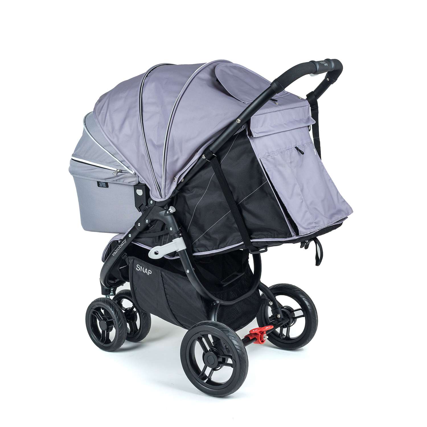 Люлька Valco baby External Bassinet для Snap и Snap4 Cool Grey 9966 - фото 5