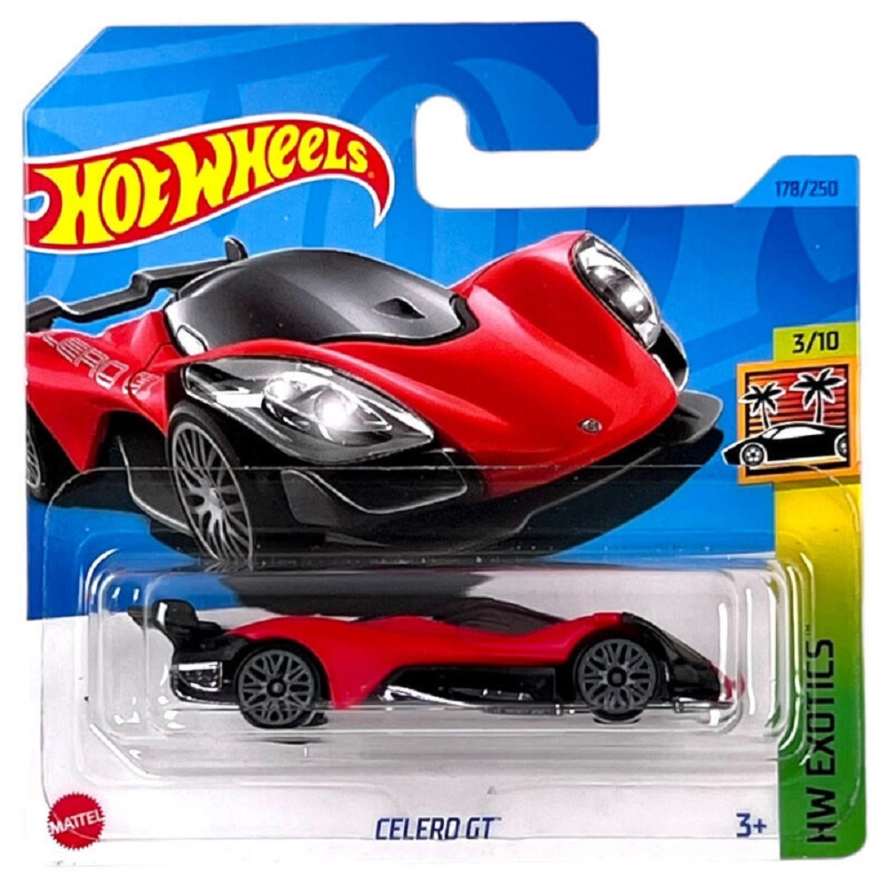 Автомобиль Hot Wheels Celero GT 1:64 65174 - фото 2