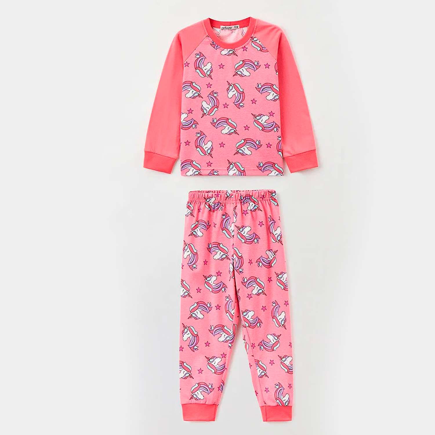 Пижама Агапэ 8300_розовый единорог - фото 9