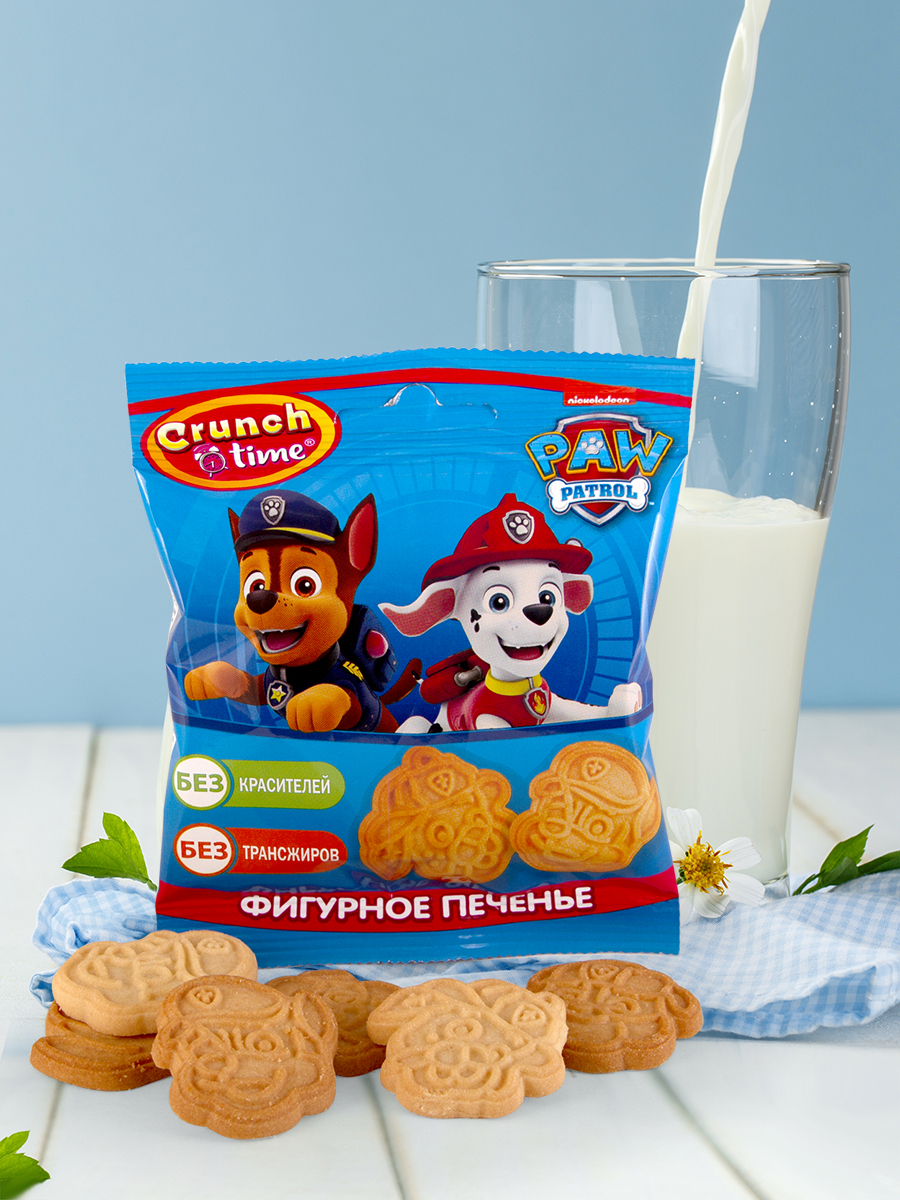 Печенье фигурное Сладкая сказка Crunch Time PAW PATROL 20г х 12 штук - фото 4