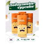 Трусики-подгузники SUPERGREEN Premium baby Pants М размер 4 упаковки по 48 шт 9-13 кг ультрамягкие