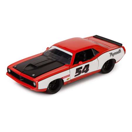 Машинка Jada 1973 Plymouth Barracuda 1:24