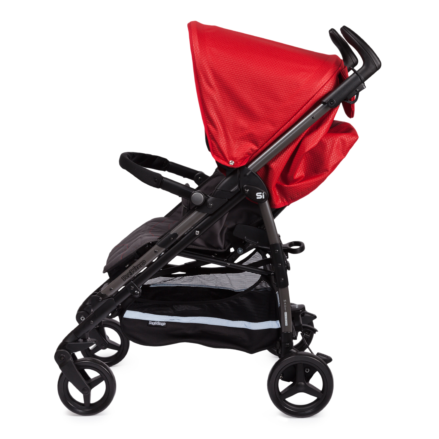 Прогулочная коляска Peg-Perego Si Completo Bloom Red - фото 5