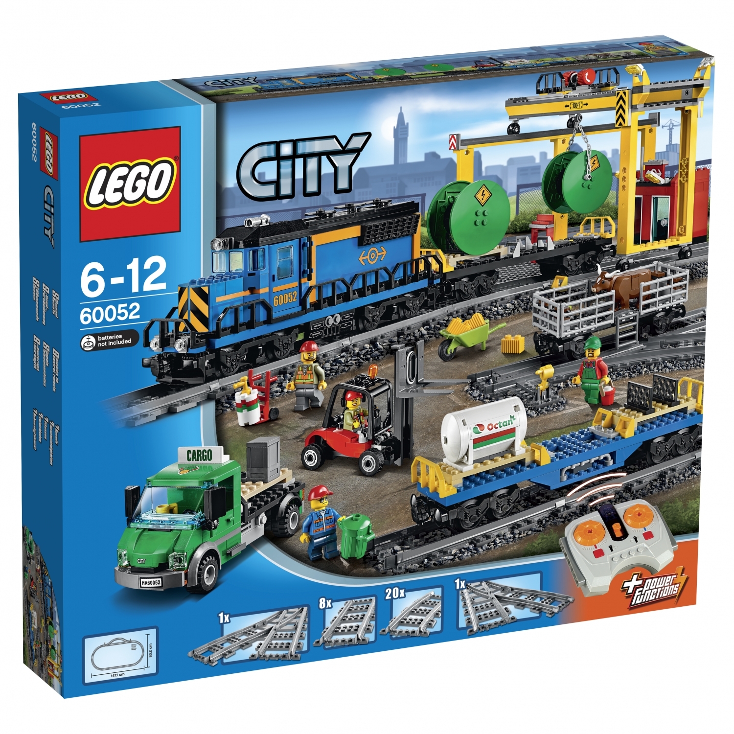 Конструктор LEGO City Trains Грузовой поезд (60052) купить по цене 16999 ₽  в интернет-магазине Детский мир