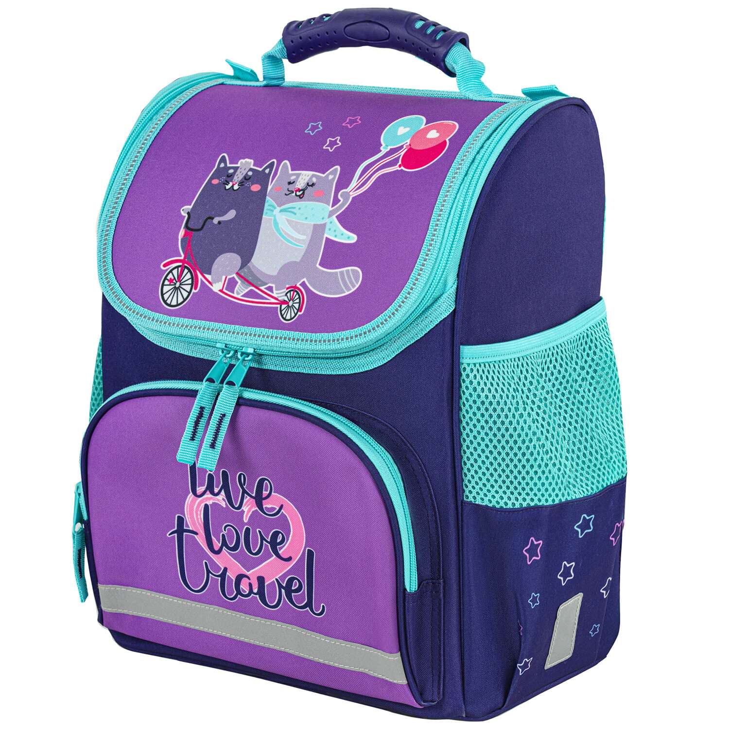 Рюкзак школьный Пифагор портфель детский ранец в 1 класс - фото 4
