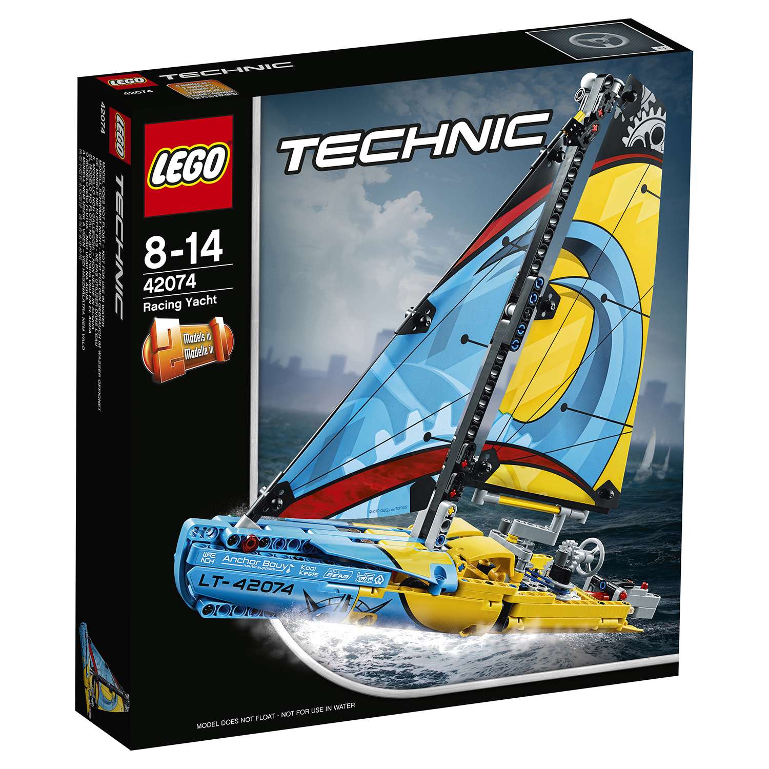 Конструктор LEGO Гоночная яхта Technic (42074) - фото 2