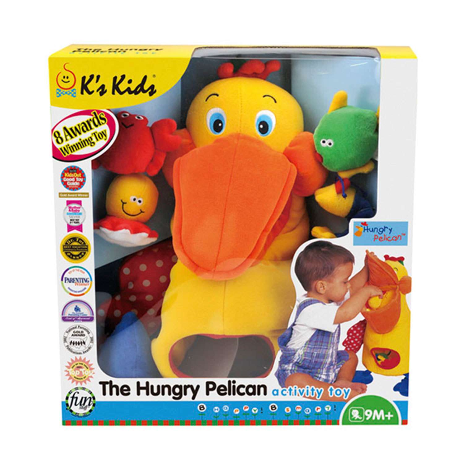 Голодный пеликан K's Kids с игрушками - фото 4