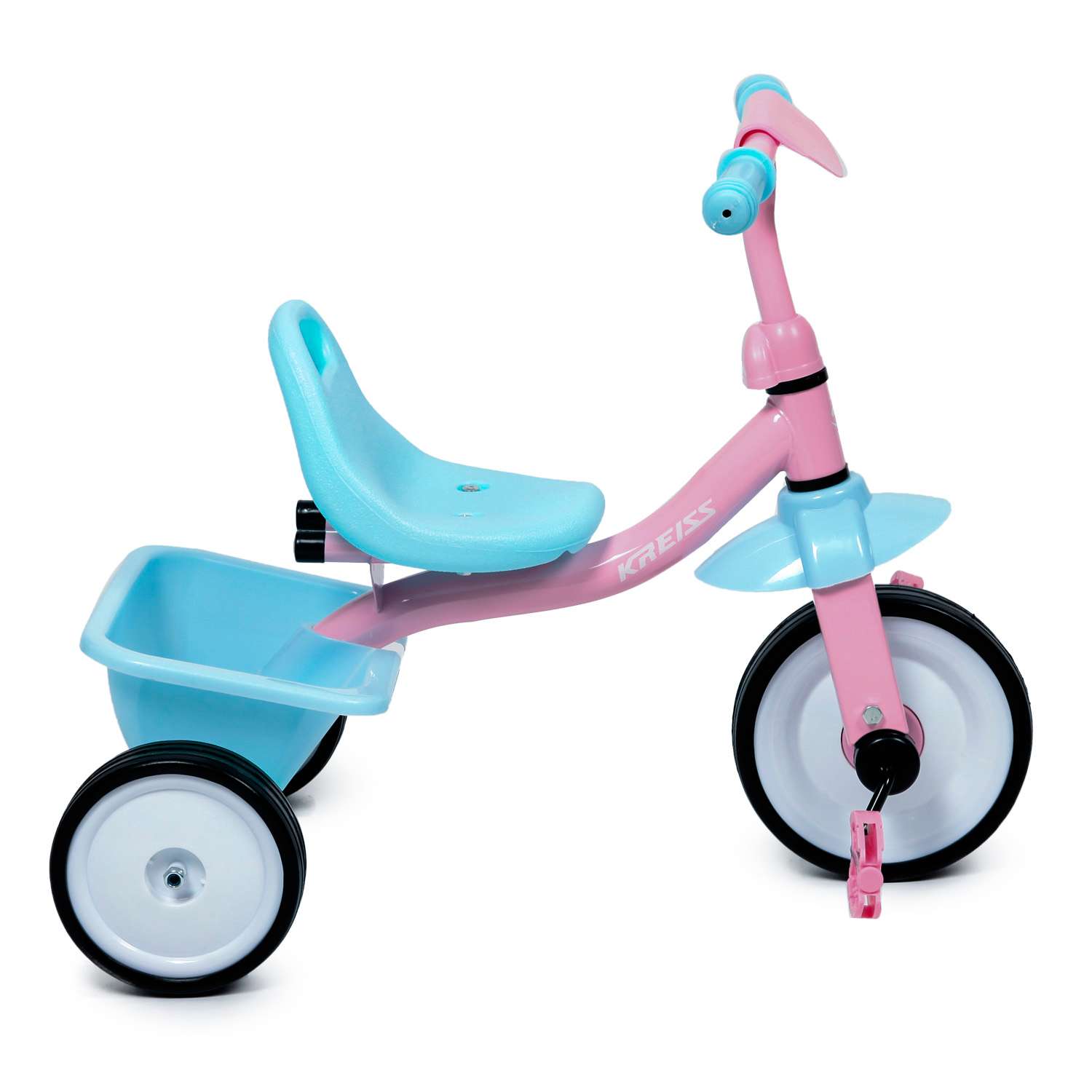 Велосипед трехколесный Kreiss Розовый - фото 4