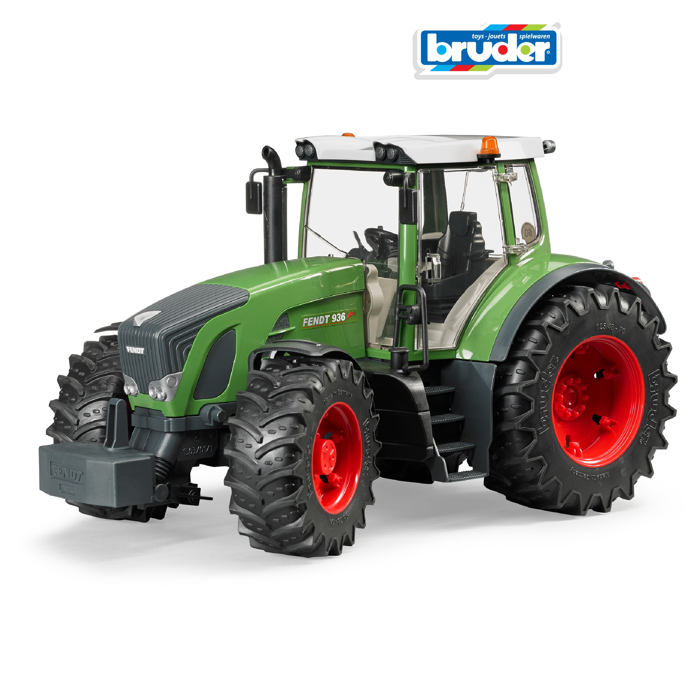 Трактор Bruder Fendt 936 Vario без механизмов зеленый 03-040 - фото 1