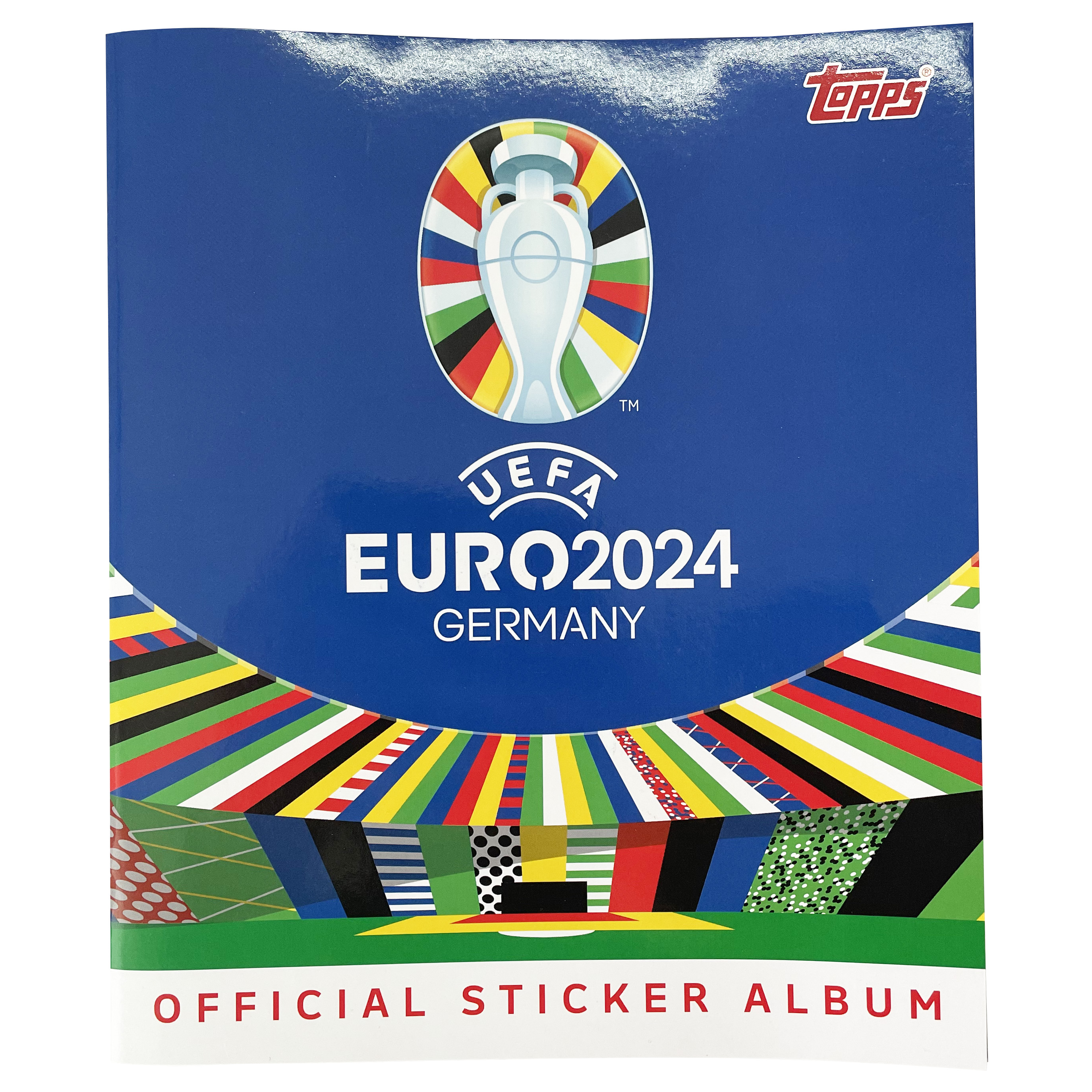 Стартовый набор topps Чемпионат Европы по футболу альбом и 24 наклейки - фото 10