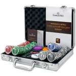 Покерный набор HitToy Nuts 200 фишек с номиналом в чемодане