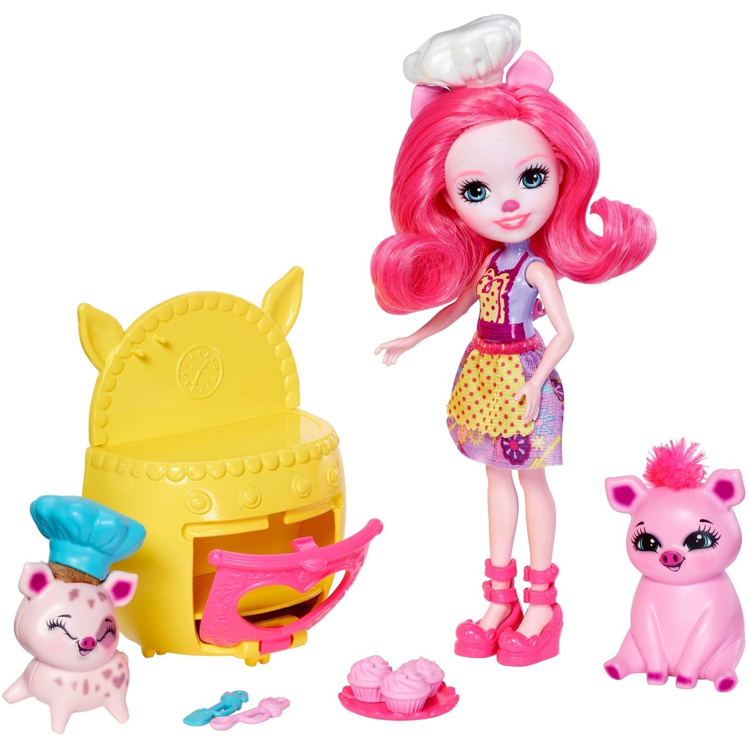 Кукла Enchantimals Пекарня со зверюшкой FJJ28 FCC62 - фото 1