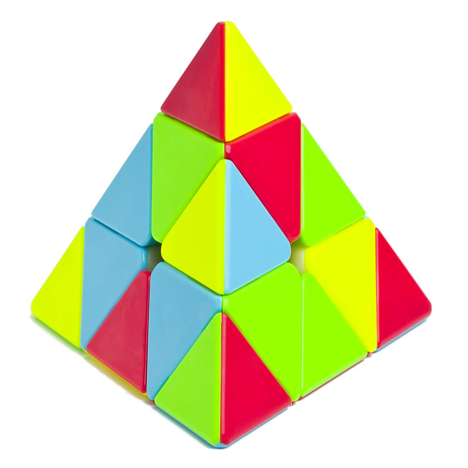 Головоломка кубик пирамида SHANTOU разноцветный - фото 8