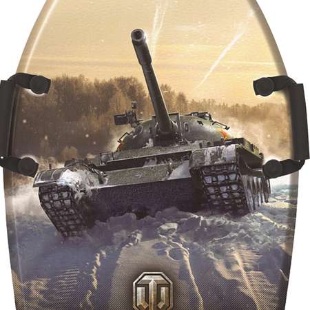 Ледянка 1TOY World of Tanks 92 см с плотными ручками