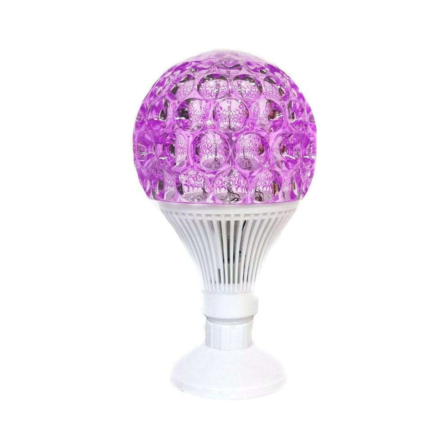 Светильник Uniglodis светящийся шар на подставке розовый - фото 1