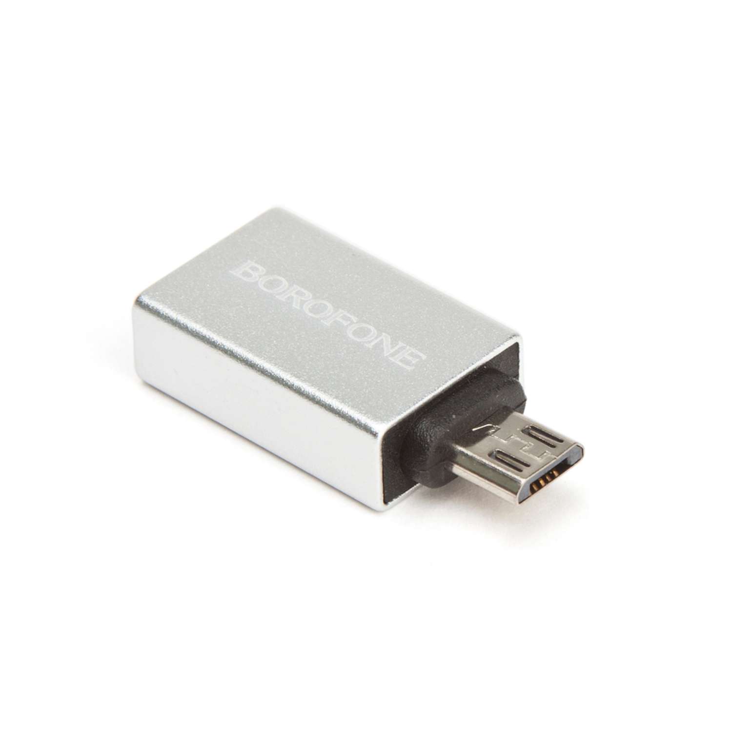 OTG адаптер Borofone BV2 USB-A/microUSB - фото 4