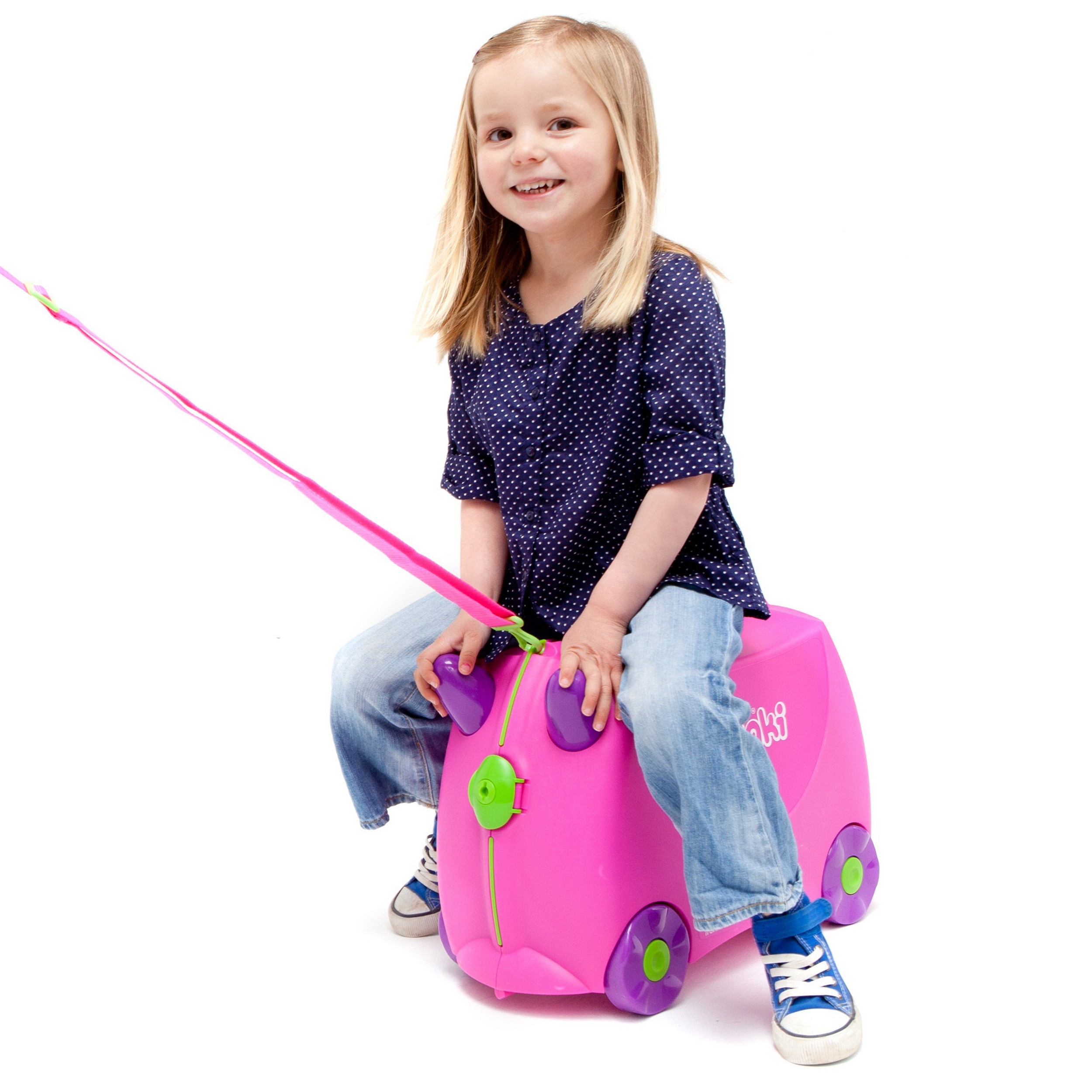 Чемодан TRUNKI на колесиках Розовый 0061-GB01-P1 - фото 5