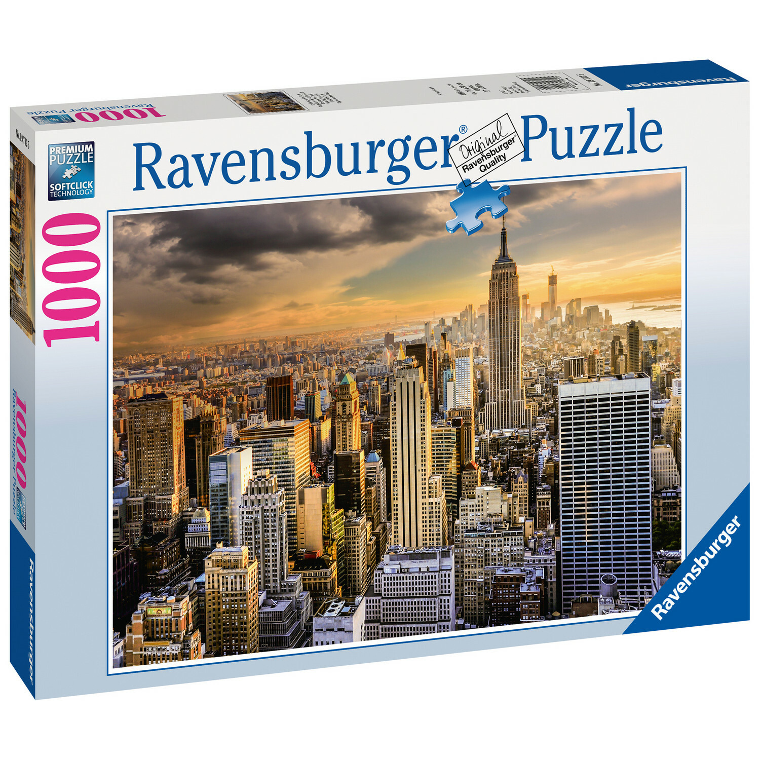 Пазл Ravensburger Большой Нью-Йорк 1000элементов 19712 - фото 2