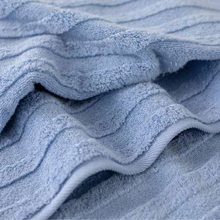 Набор полотенец Verossa Palermo оттенок Пудрово-голубой 2 предмета 70x140 см и 50x90 см