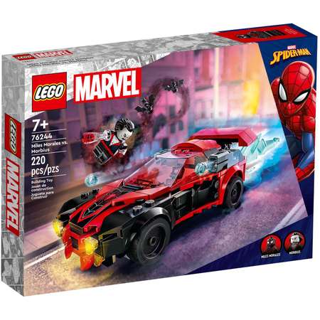 Конструктор LEGO Marvel Super Heroes Miles Morales vs Morbius 76244