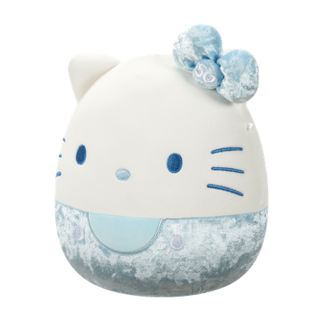 Игрушка мягкая Squishmallows Голубая китти