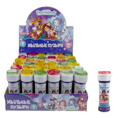 Мыльные пузыри 1TOY Enchantimals 60мл Т22259 в ассортименте