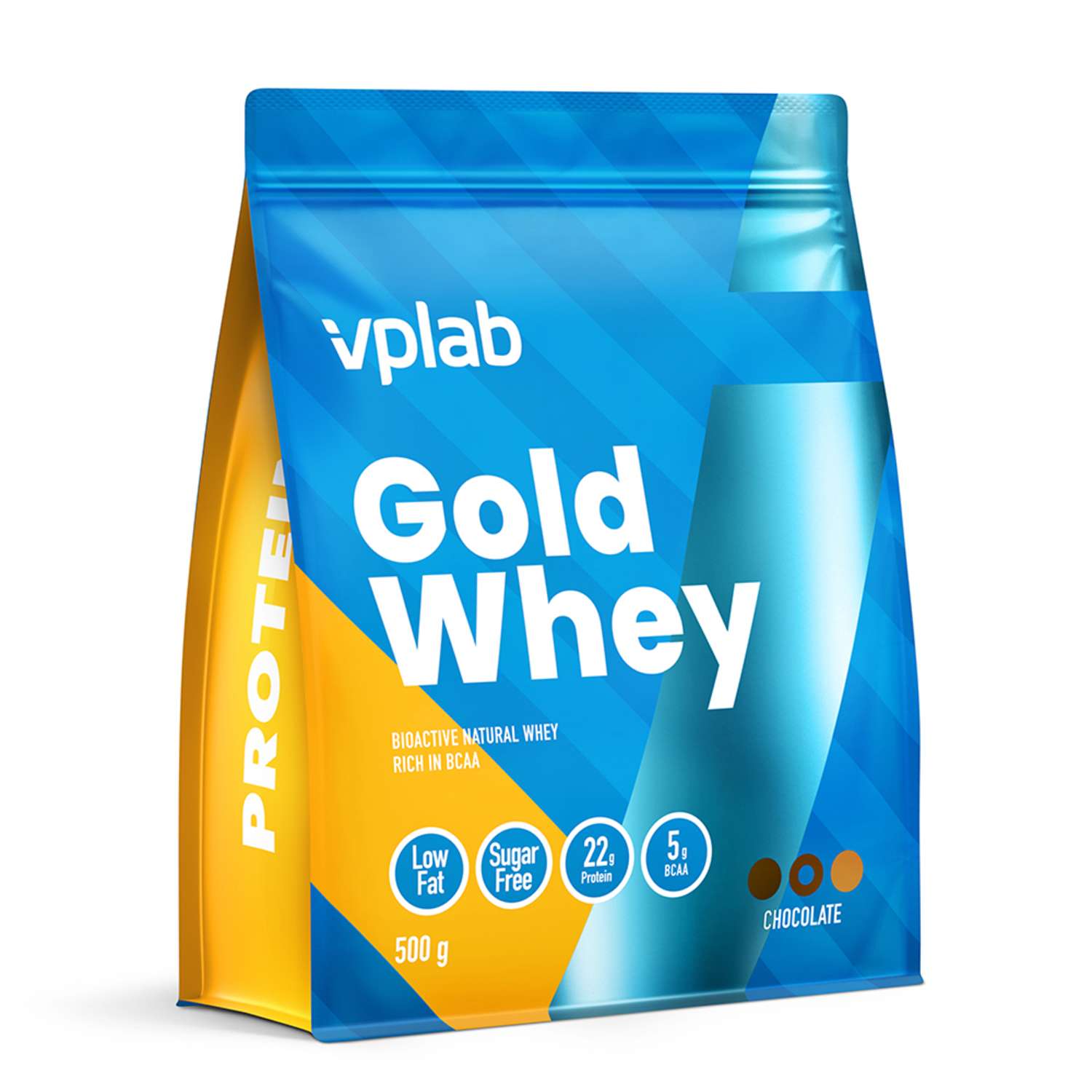 Биологически активная добавка VPLAB Gold Whey шоколад 500г - фото 1