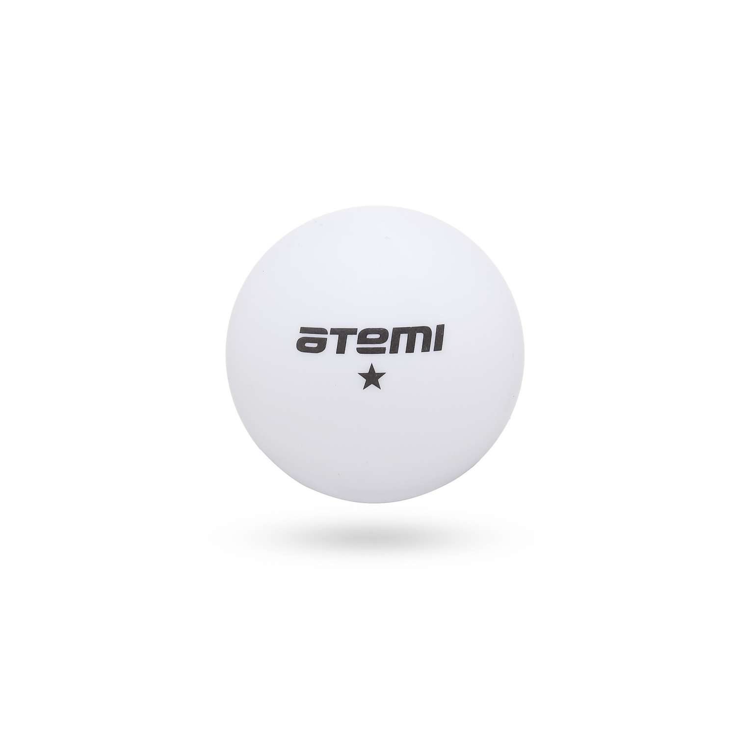 Мячи для настольного тенниса Atemi ATB102 пластик белые 6 шт - фото 2