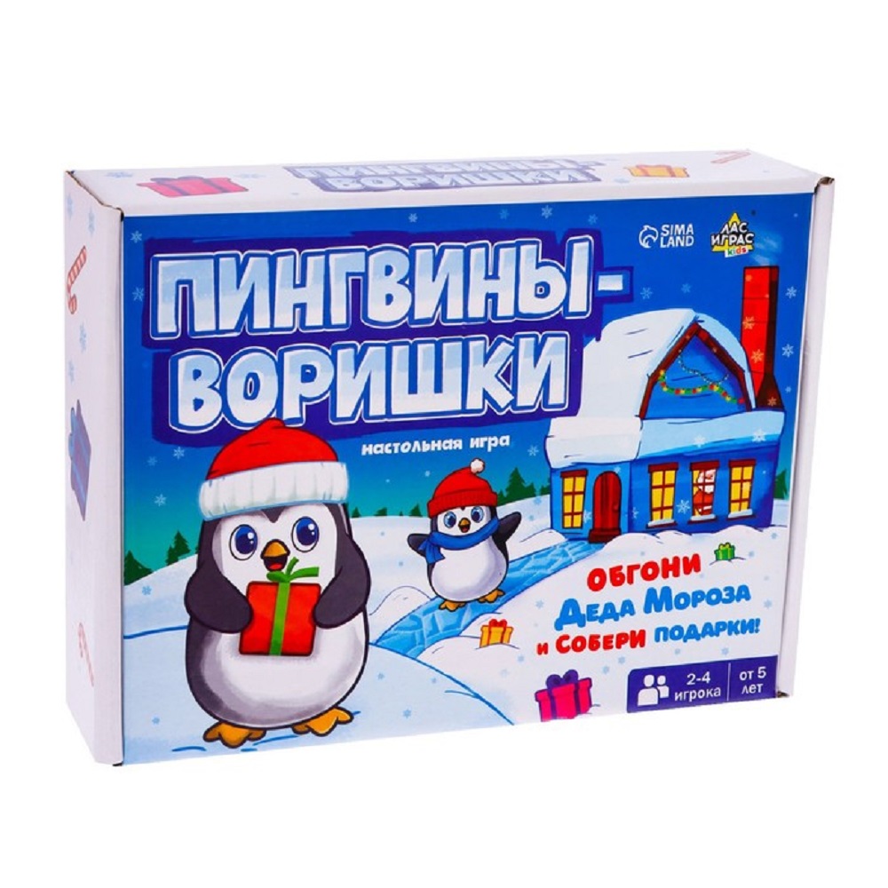 Настольная игра Лас Играс Пингвины-воришки купить по цене 773 ₽ в  интернет-магазине Детский мир