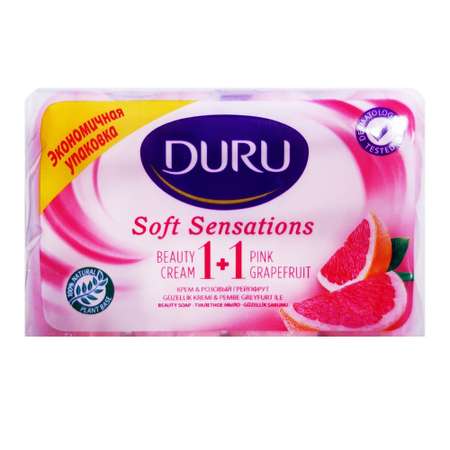 Мыло DURU Soft Sensation Розовый грейпфрут 80 г