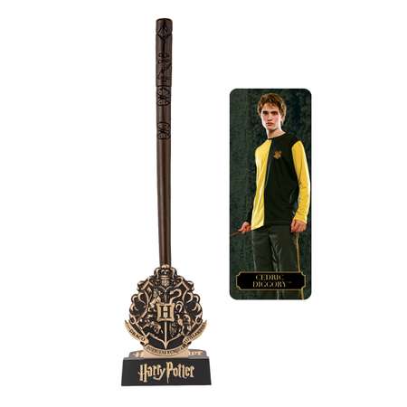 Ручка Harry Potter в виде палочки Седрика Диггори 25 см с подставкой и закладкой