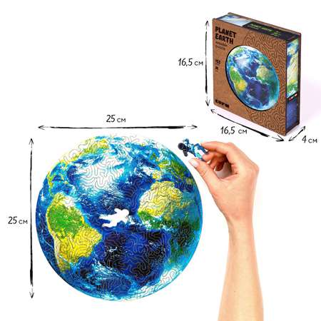 Пазл деревянный Zufa Планета Земля M 153элемента ZDM 005