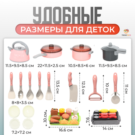 Игрушка TrendToys продукты, посуда