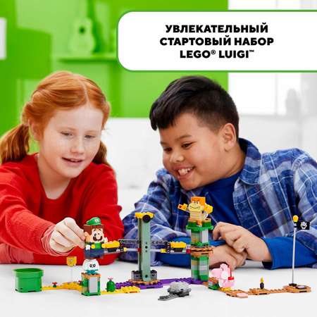 Конструктор LEGO Super Mario Приключения вместе с Луиджи блочный
