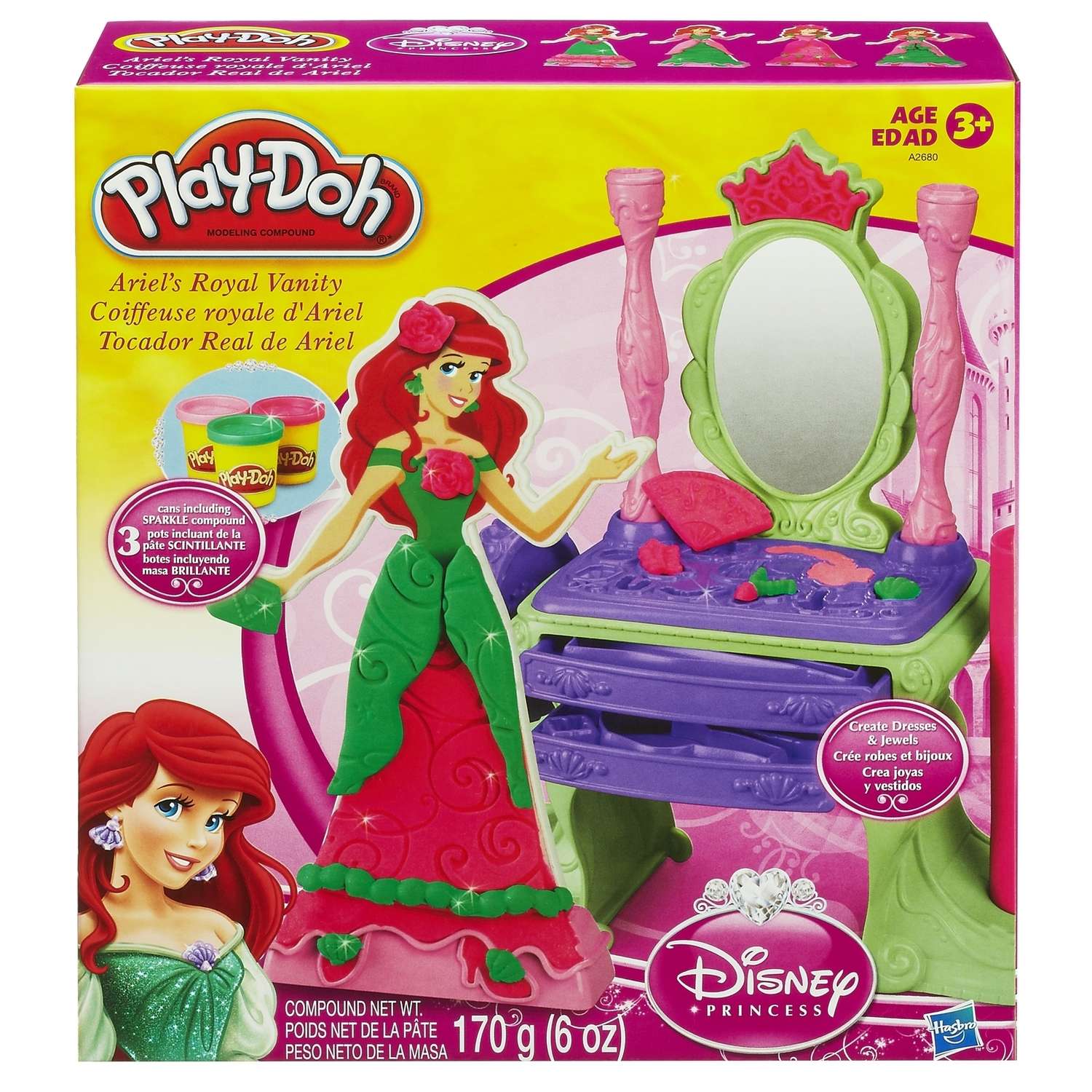 Набор пластилина Play-Doh Ариэль - фото 1