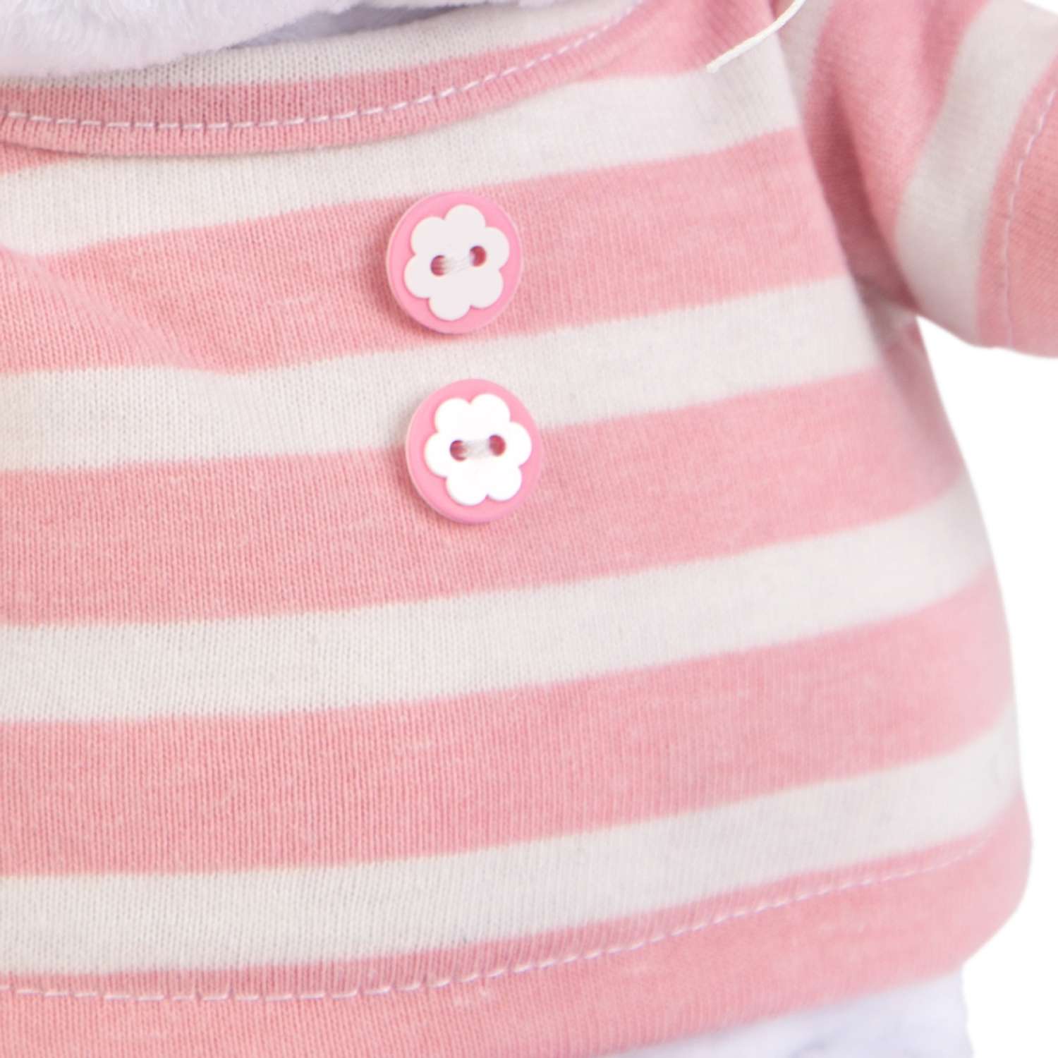 Мягкая игрушка BUDI BASA Ли-Ли baby в полосатой пижамке 20 см LB-005 - фото 7