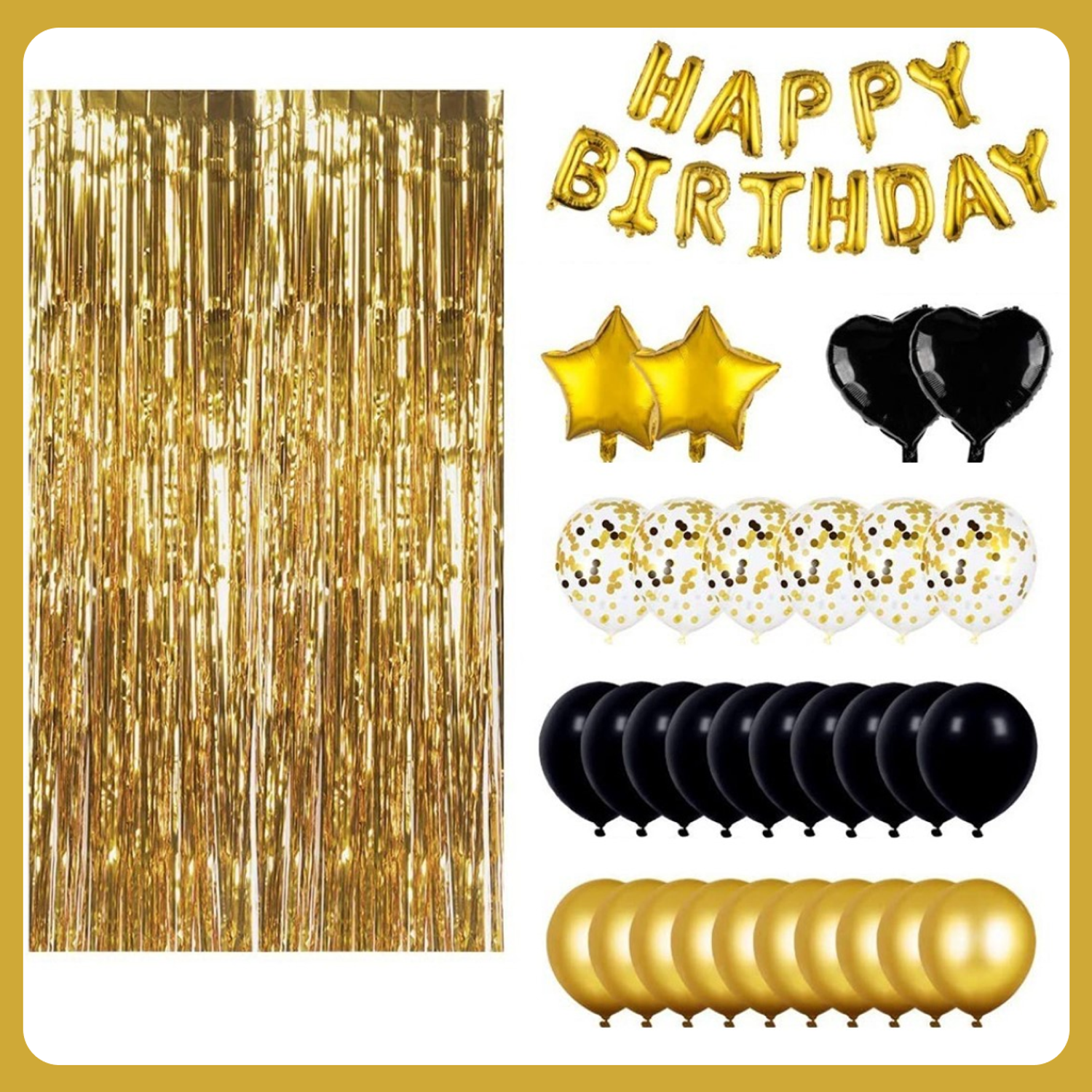 Воздушные шары набор Мишины шарики для фотозоны на день рождения с фольгированными буквами Happy Birthday - фото 4