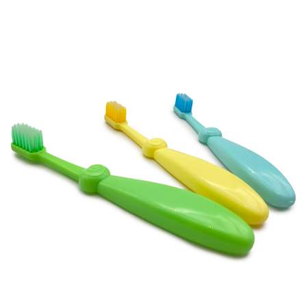 Набор зубных щёток BabyGo для детей 3шт CE-MBS18