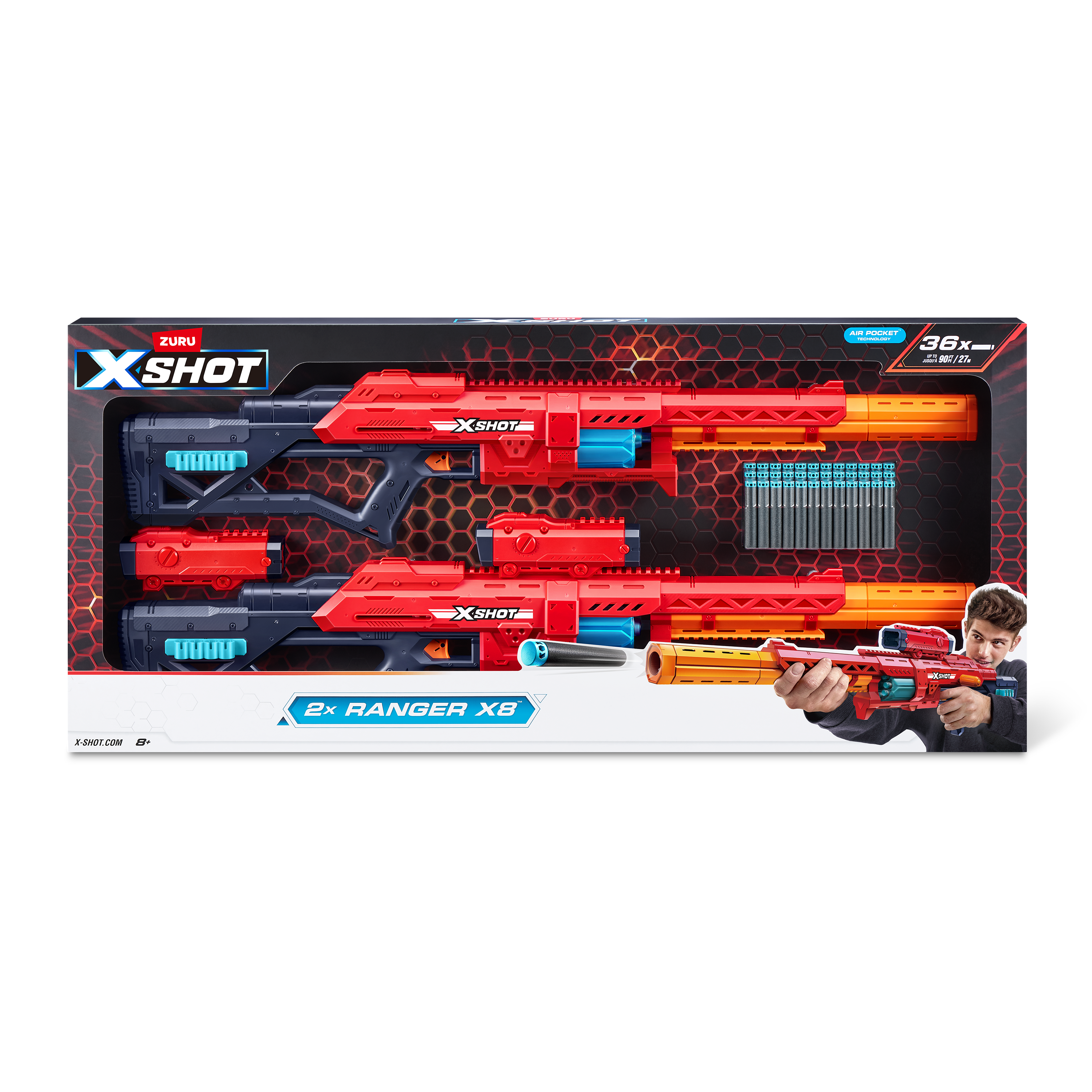 Набор игровой XSHOT Excel Range X8 2шт 36708 - фото 7