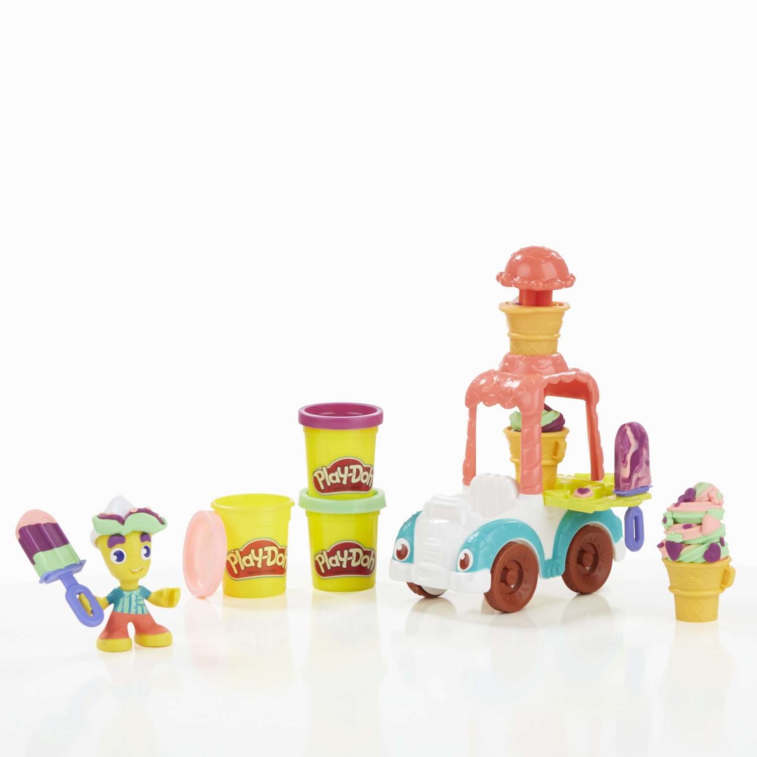 Набор Play-Doh Город. Грузовик с мороженым - фото 2