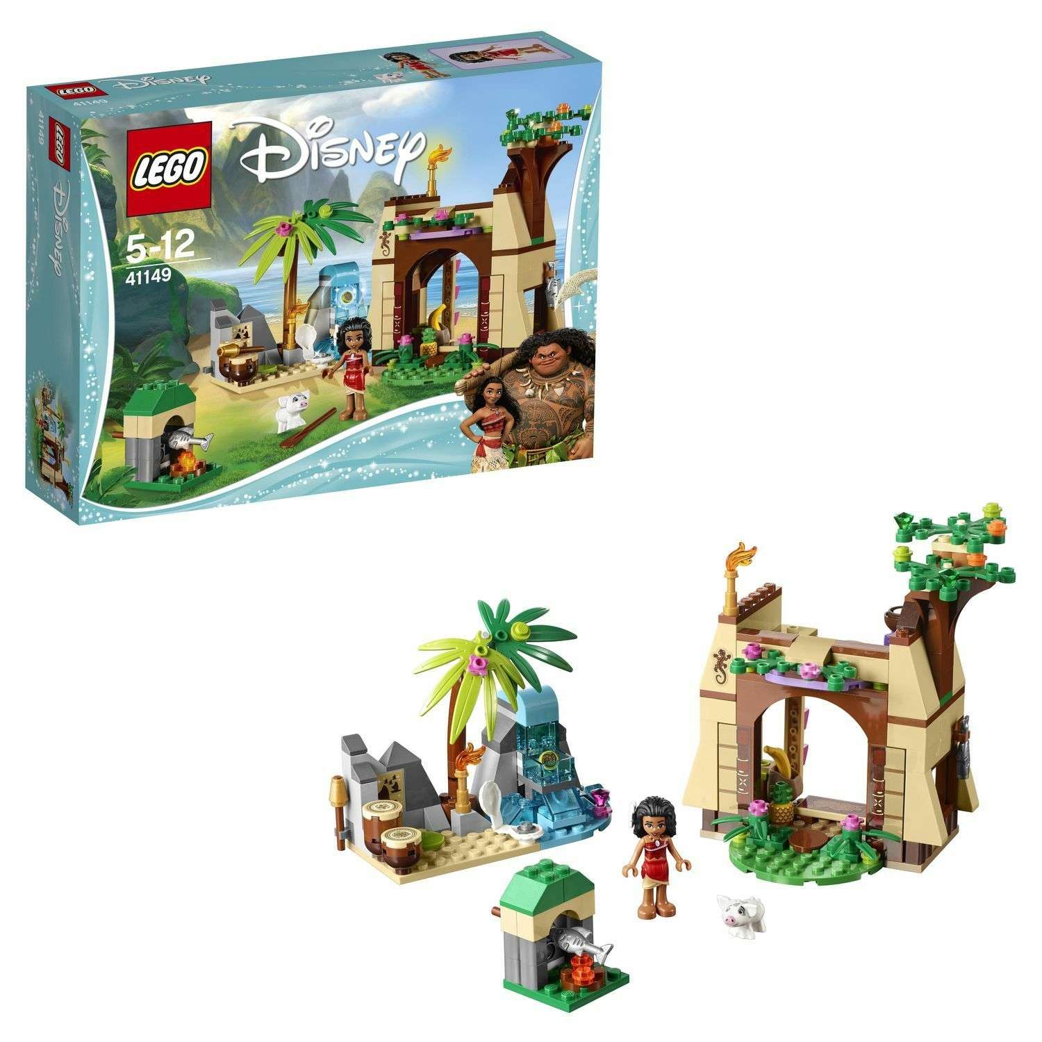 Конструктор LEGO Disney Princess Приключения Моаны на затерянном острове (41149) - фото 1