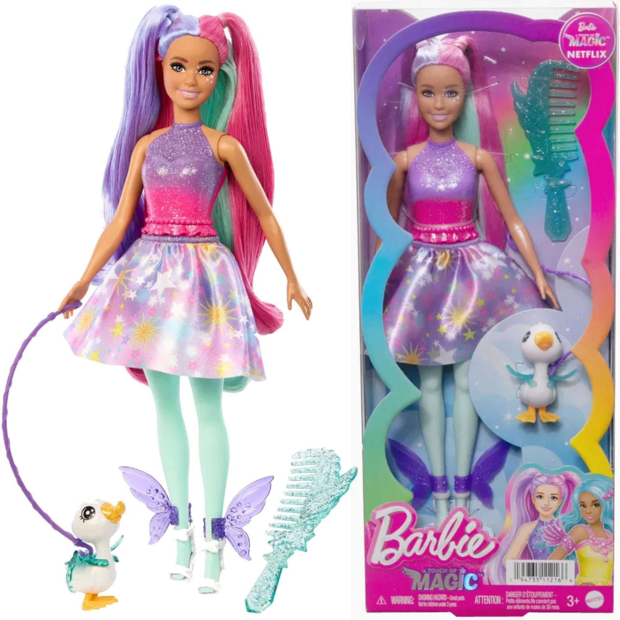 Кукла модельная Mattel Barbie Глиф с питомцем JCW50 - фото 1